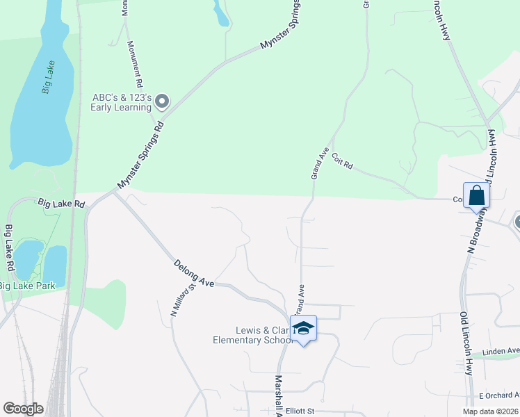 map of restaurants, bars, coffee shops, grocery stores, and more near 1966 Grand Avenue in Council Bluffs