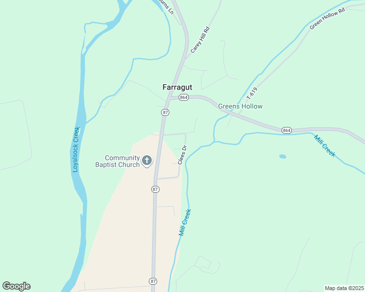 map of restaurants, bars, coffee shops, grocery stores, and more near 161 Clees Drive in Montoursville