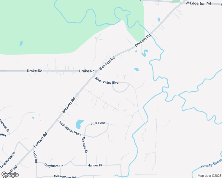 map of restaurants, bars, coffee shops, grocery stores, and more near 10395 Rock Ledge Way in North Royalton