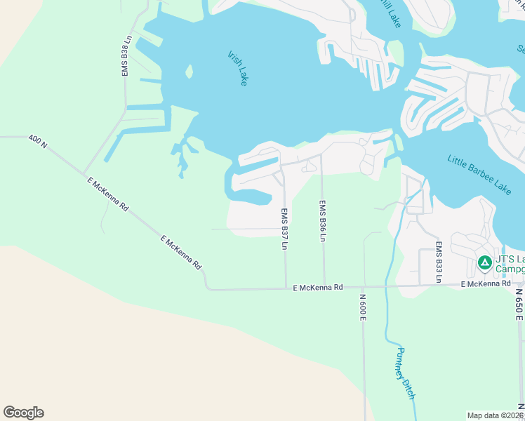 map of restaurants, bars, coffee shops, grocery stores, and more near 1 EMS B37 Lane in Warsaw