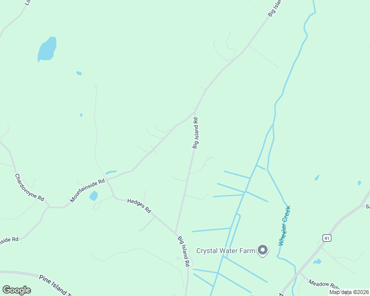 map of restaurants, bars, coffee shops, grocery stores, and more near 77 Big Island Road in Warwick