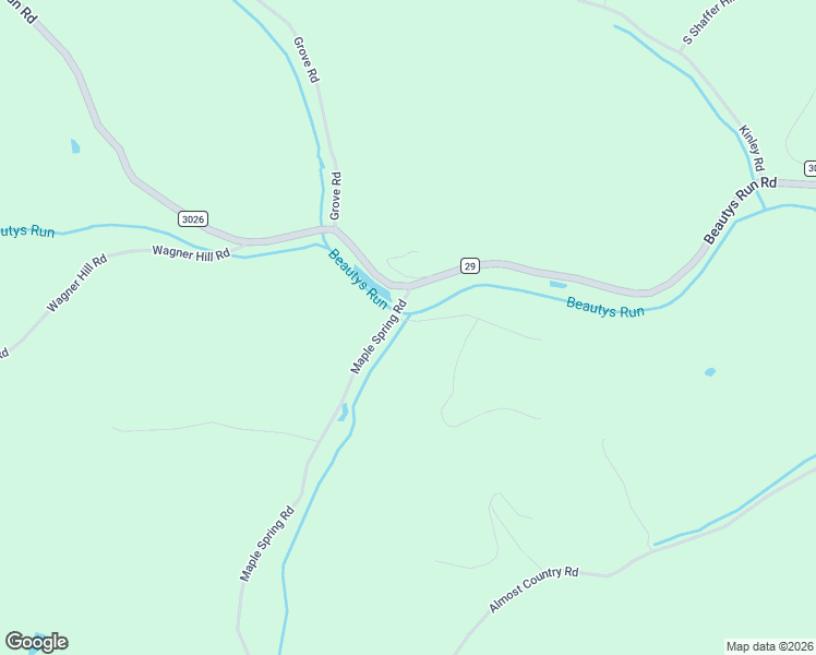 map of restaurants, bars, coffee shops, grocery stores, and more near 230 Hoover Drive in Cogan Station