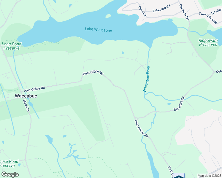 map of restaurants, bars, coffee shops, grocery stores, and more near 78 Post Office Road in Waccabuc