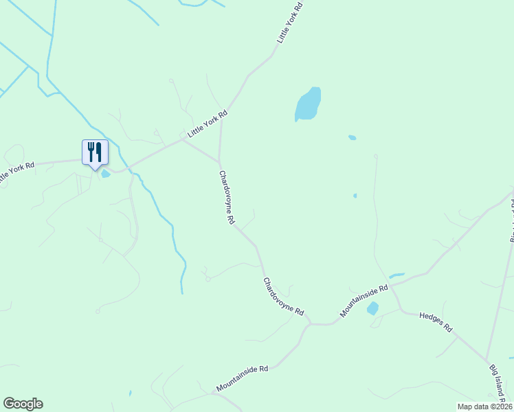 map of restaurants, bars, coffee shops, grocery stores, and more near 36 Chardavoyne Road in Warwick