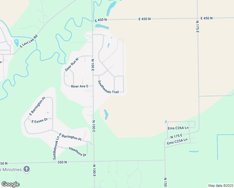 map of restaurants, bars, coffee shops, grocery stores, and more near 3931 Southwinds Trail in Warsaw