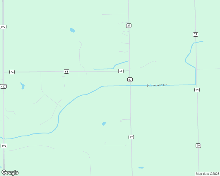 map of restaurants, bars, coffee shops, grocery stores, and more near 6552 County Road 27 in Auburn