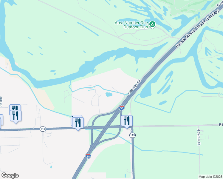 map of restaurants, bars, coffee shops, grocery stores, and more near 32610 Frontage Road in Diamond