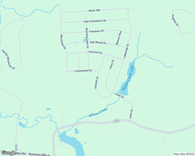 map of restaurants, bars, coffee shops, grocery stores, and more near Sunset Drive in Greentown