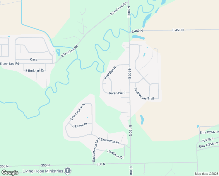map of restaurants, bars, coffee shops, grocery stores, and more near 4075 Bird View Drive in Warsaw