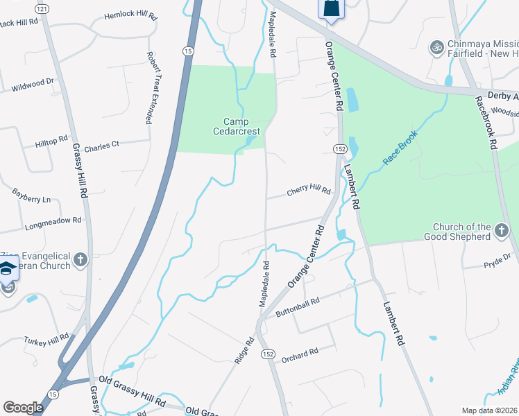 map of restaurants, bars, coffee shops, grocery stores, and more near 834 Mapledale Road in Orange