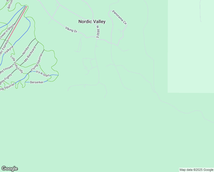 map of restaurants, bars, coffee shops, grocery stores, and more near 3978 East 1950 North in Eden