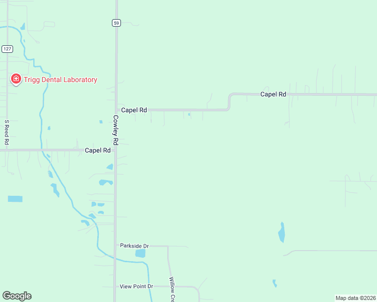 map of restaurants, bars, coffee shops, grocery stores, and more near 33603 Capel Road in Columbia Station