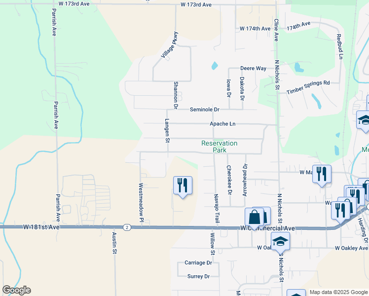 map of restaurants, bars, coffee shops, grocery stores, and more near 754 Mohawk Drive in Lowell