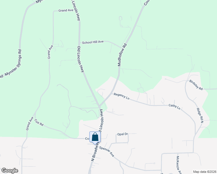 map of restaurants, bars, coffee shops, grocery stores, and more near 19366 Mudhollow Road in Council Bluffs