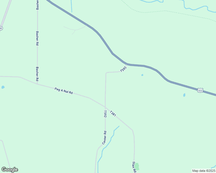 map of restaurants, bars, coffee shops, grocery stores, and more near T592 in Cranberry