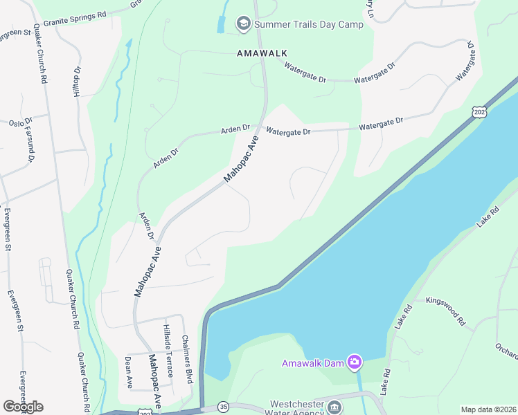 map of restaurants, bars, coffee shops, grocery stores, and more near 5 Elisha Purdy Road in Amawalk