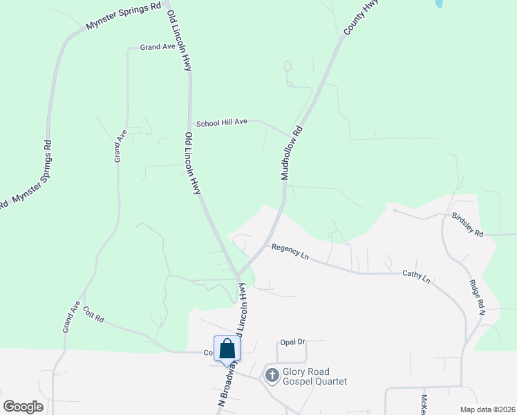map of restaurants, bars, coffee shops, grocery stores, and more near 19420 Mudhollow Road in Council Bluffs