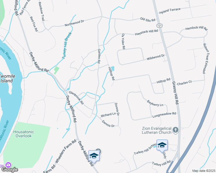 map of restaurants, bars, coffee shops, grocery stores, and more near 878 Blackberry Hollow in Orange