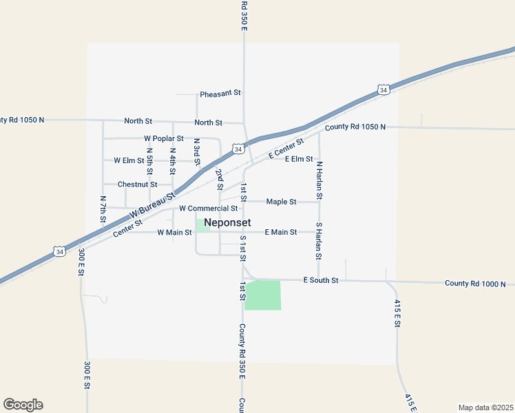 map of restaurants, bars, coffee shops, grocery stores, and more near 103 Maple Street in Neponset
