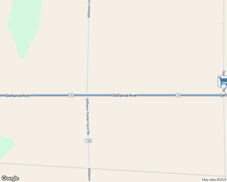 map of restaurants, bars, coffee shops, grocery stores, and more near 11189 Ohio 18 in Sherwood