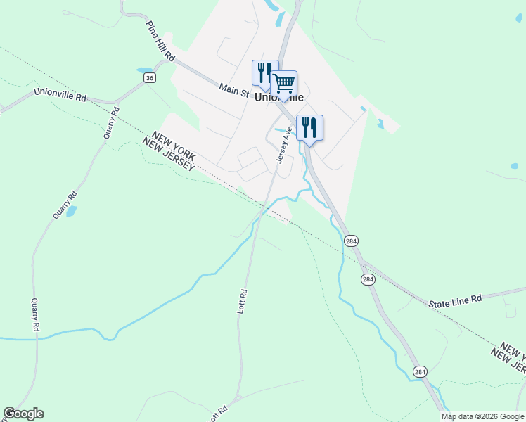 map of restaurants, bars, coffee shops, grocery stores, and more near Appalachian Trail in Sussex