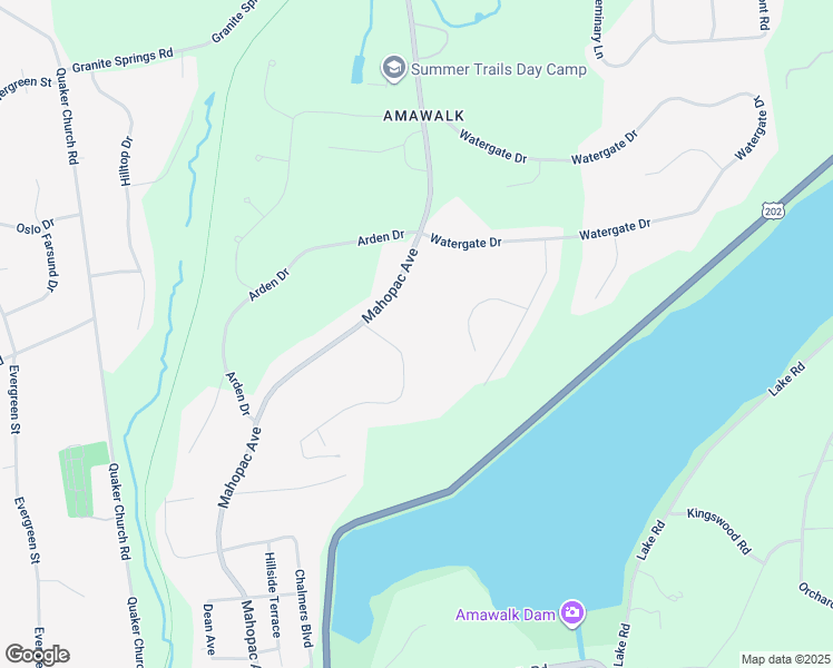 map of restaurants, bars, coffee shops, grocery stores, and more near 5 Elisha Purdy Road in Amawalk