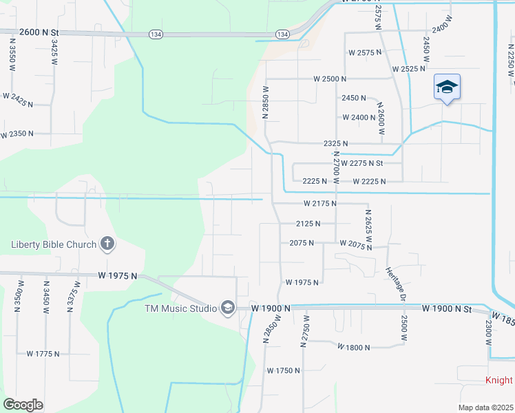 map of restaurants, bars, coffee shops, grocery stores, and more near 2176 North 2900 West in Plain City
