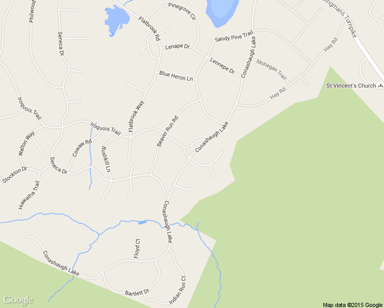 map of restaurants, bars, coffee shops, grocery stores, and more near Conashaugh Trail in Milford