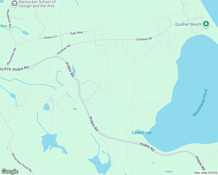 map of restaurants, bars, coffee shops, grocery stores, and more near Unnamed Road in Nantucket