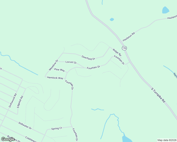 map of restaurants, bars, coffee shops, grocery stores, and more near 38 Fountain Drive in Newfoundland