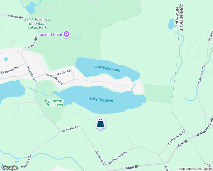 map of restaurants, bars, coffee shops, grocery stores, and more near 62 Twin Lakes Road in South Salem