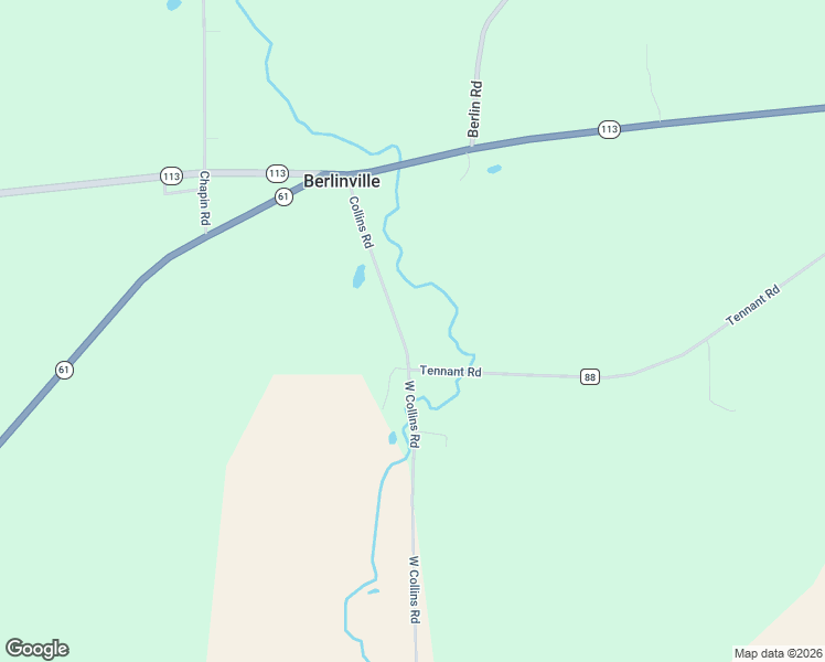 map of restaurants, bars, coffee shops, grocery stores, and more near 13212 Collins Road in Berlin Heights