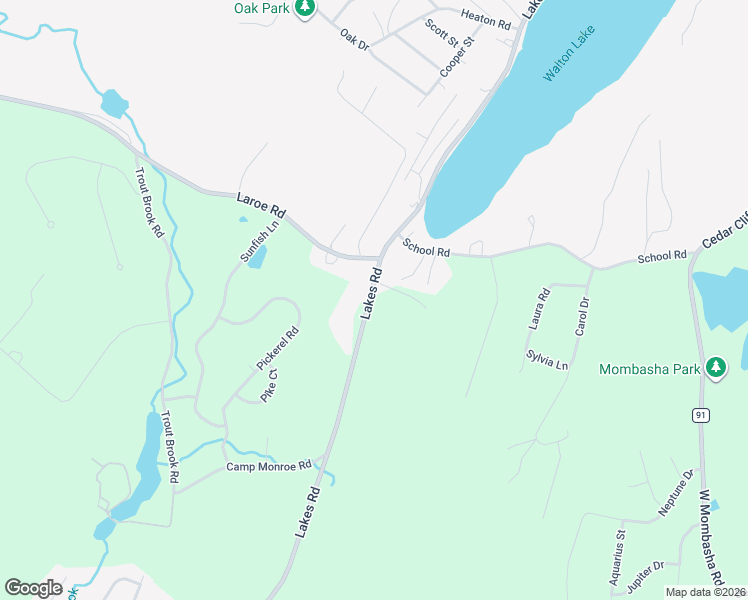 map of restaurants, bars, coffee shops, grocery stores, and more near 669 Lakes Road in Monroe