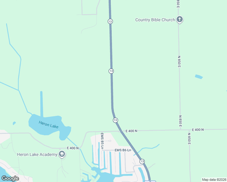 map of restaurants, bars, coffee shops, grocery stores, and more near 4240 Indiana 13 in Leesburg