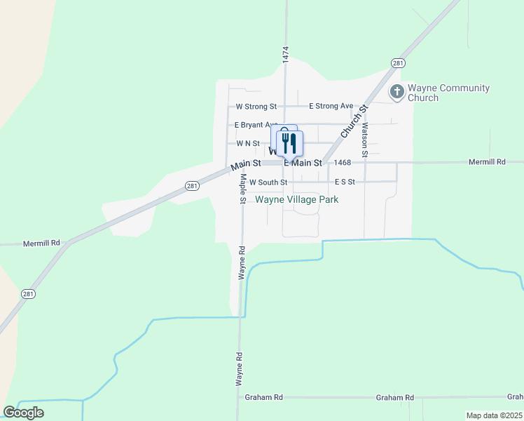 map of restaurants, bars, coffee shops, grocery stores, and more near 147 Lockhart Avenue in Wayne