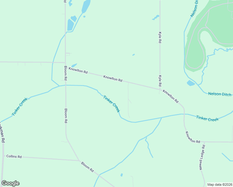map of restaurants, bars, coffee shops, grocery stores, and more near 9916 Knowlton Road in Garrettsville