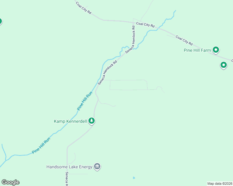 map of restaurants, bars, coffee shops, grocery stores, and more near 101-143 Daugherty Drive in Kennerdell