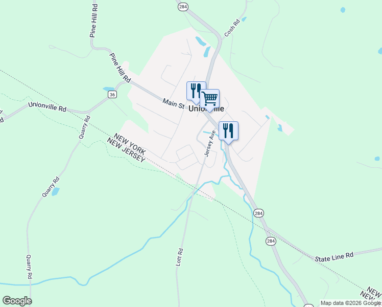map of restaurants, bars, coffee shops, grocery stores, and more near 4 Wagon Wheel Drive in Westtown