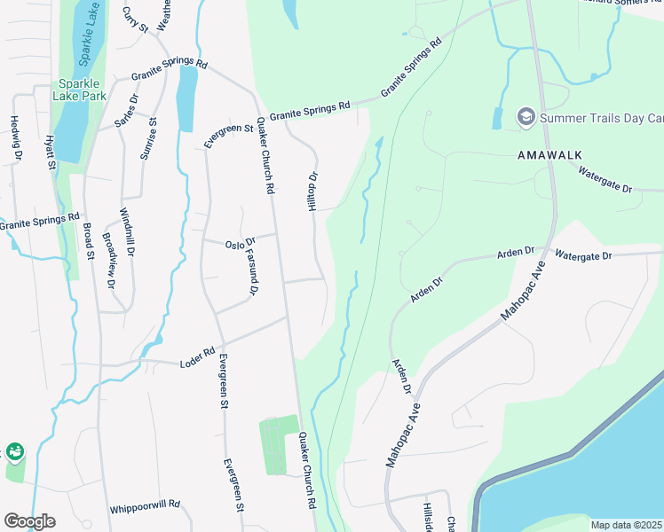 map of restaurants, bars, coffee shops, grocery stores, and more near 21 Hilltop Drive in Yorktown Heights
