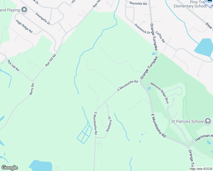 map of restaurants, bars, coffee shops, grocery stores, and more near 15 Woodcock Road in Monroe