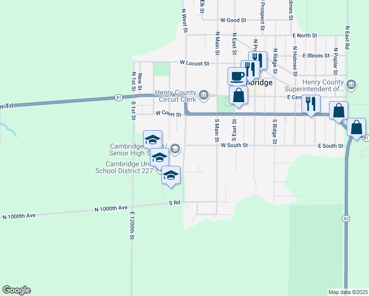 map of restaurants, bars, coffee shops, grocery stores, and more near 312 South West Street in Cambridge