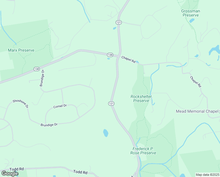 map of restaurants, bars, coffee shops, grocery stores, and more near 252 North Salem Road in Cross River