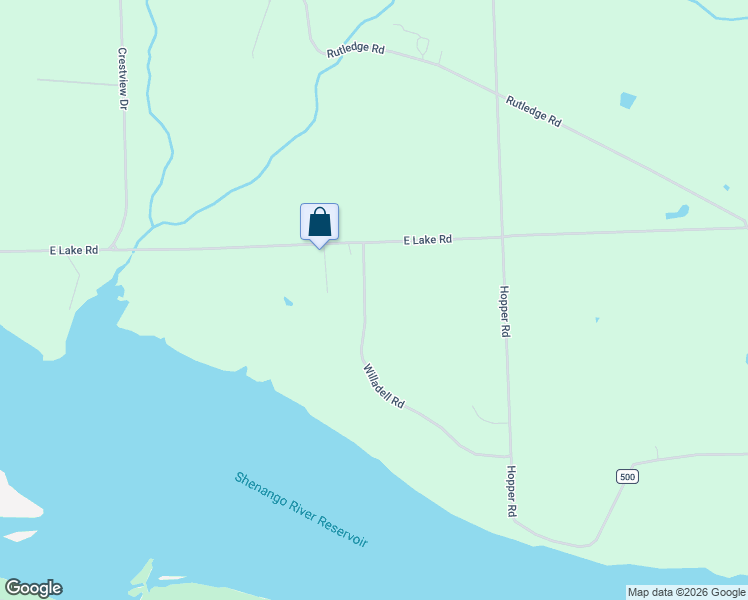 map of restaurants, bars, coffee shops, grocery stores, and more near 112 Willadell Road in Transfer