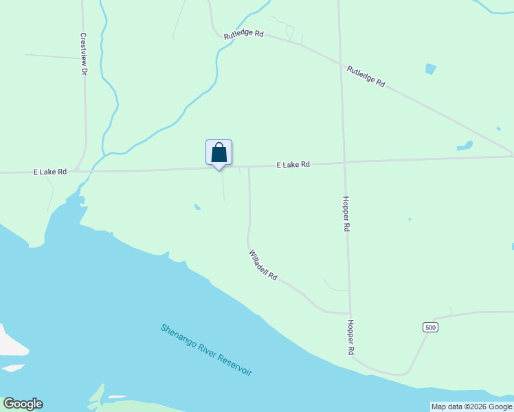 map of restaurants, bars, coffee shops, grocery stores, and more near 112 Willadell Road in Transfer