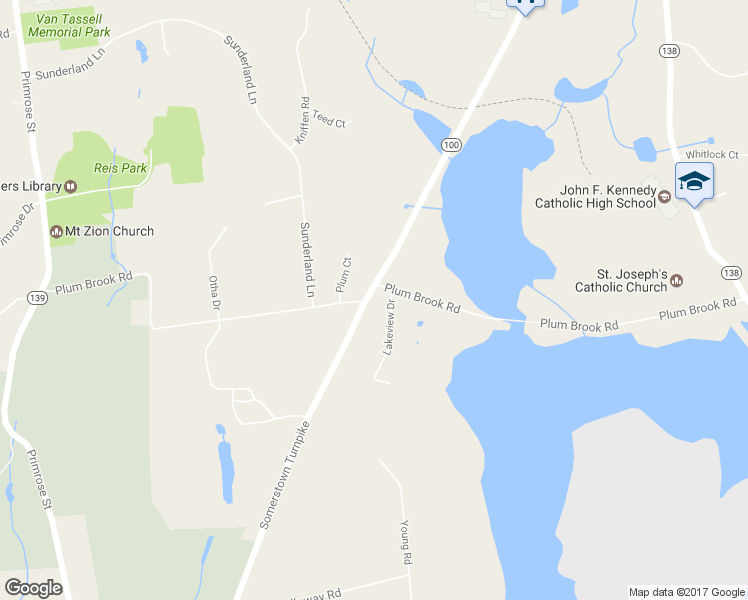 map of restaurants, bars, coffee shops, grocery stores, and more near 220 New York 100 in Katonah