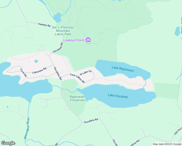 map of restaurants, bars, coffee shops, grocery stores, and more near 12 North Lake Circle in South Salem