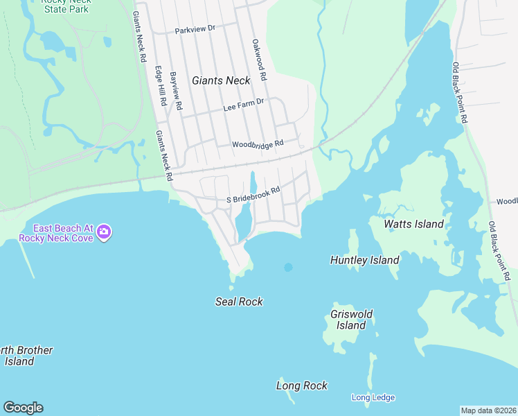 map of restaurants, bars, coffee shops, grocery stores, and more near 11 Lake Shore Drive in East Lyme