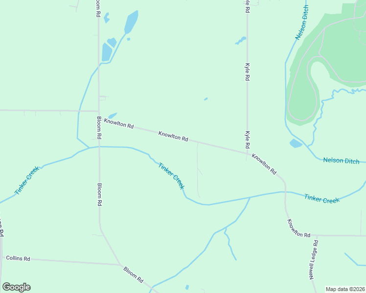 map of restaurants, bars, coffee shops, grocery stores, and more near 9916 Knowlton Road in Garrettsville