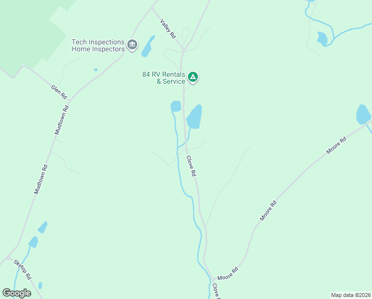 map of restaurants, bars, coffee shops, grocery stores, and more near 154-196 Clove Road in Sussex