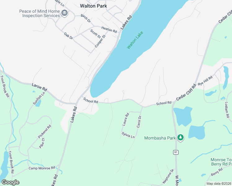 map of restaurants, bars, coffee shops, grocery stores, and more near 5 Singh Road in Monroe